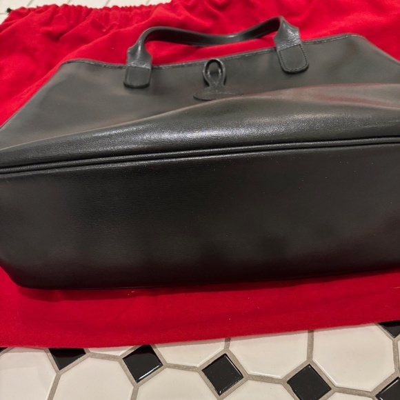 Longchamp Double Handle Roseau Leather Handbag - Picture 5 of 5